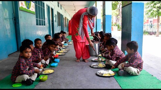 DEO had ordered an inquiry in January into mismanagement of food grain stock at the school. (HT File Photo) DEO had ordered an inquiry in January into mismanagement of food grain stock at the school. (HT File Photo)