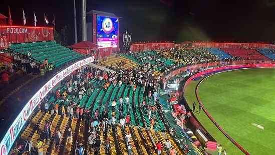 Punjab Kings vs Delhi Capitals in Dharamsala was called off midway Punjab Kings vs Delhi Capitals in Dharamsala was called off midway